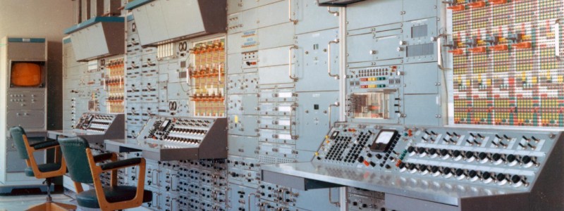 EAI analog computer installation at the Deutsches Zentrum für Luft- und Raumfahrt.