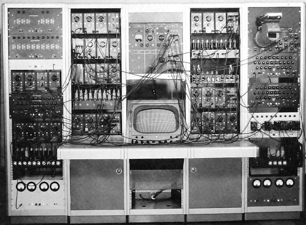 system consisting of Philbrick units, 1957.