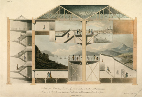 Barker's panorama in London (1793).